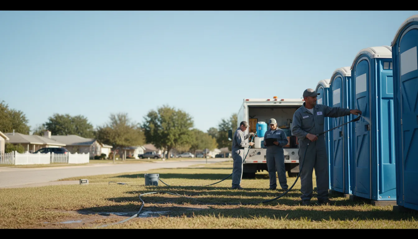 Long-Term Portable Toilet Rental in Atwater, OH near me